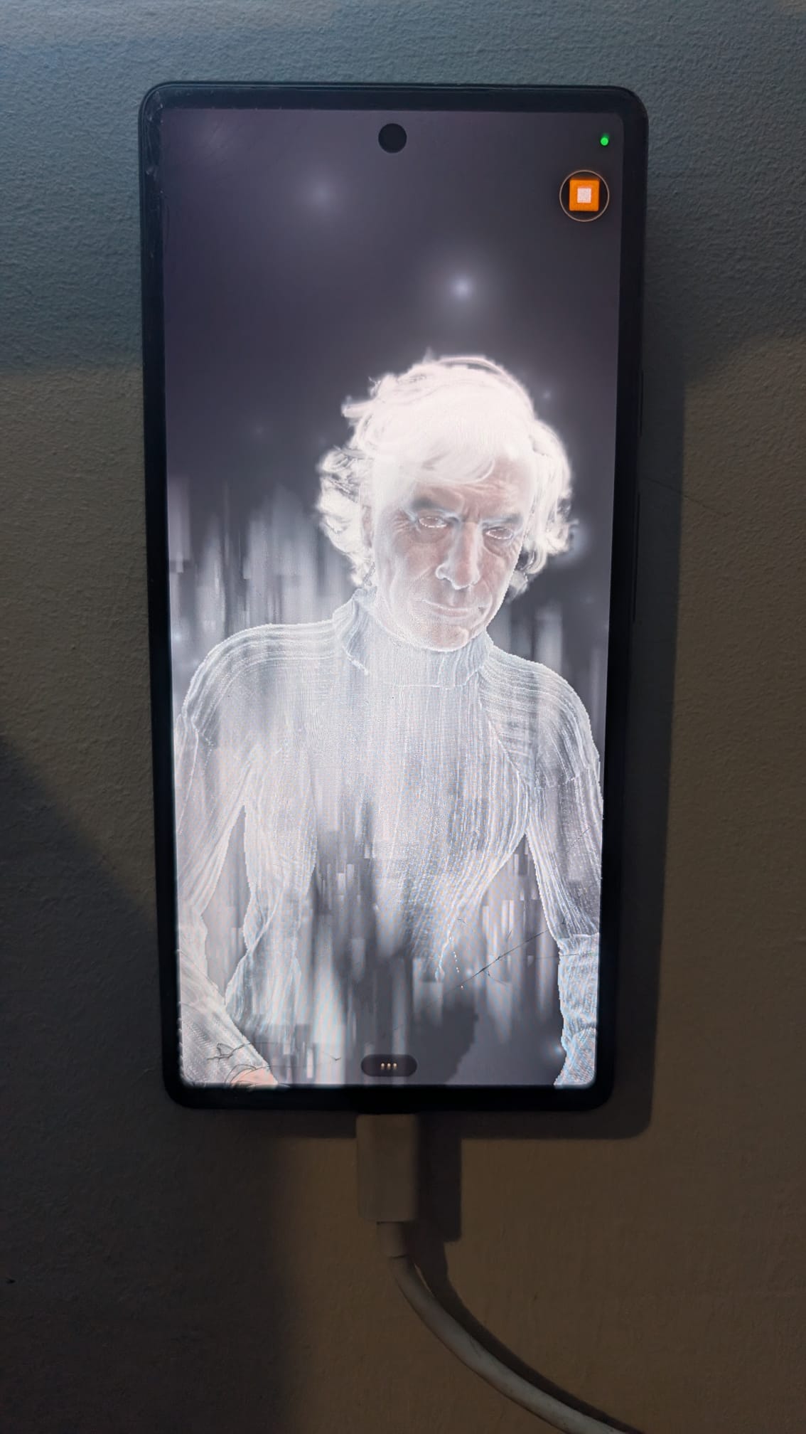 Harold on the wall